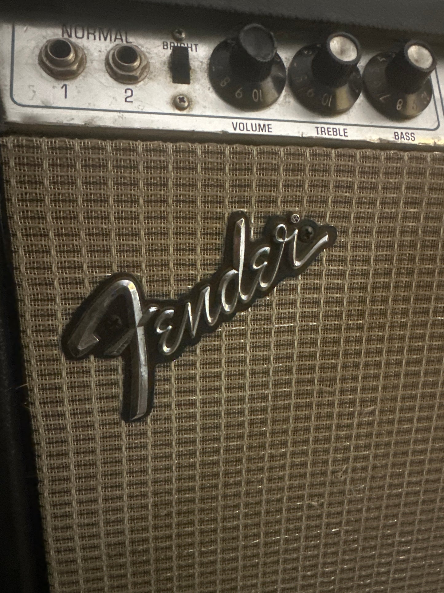 Fender 1970s silver face