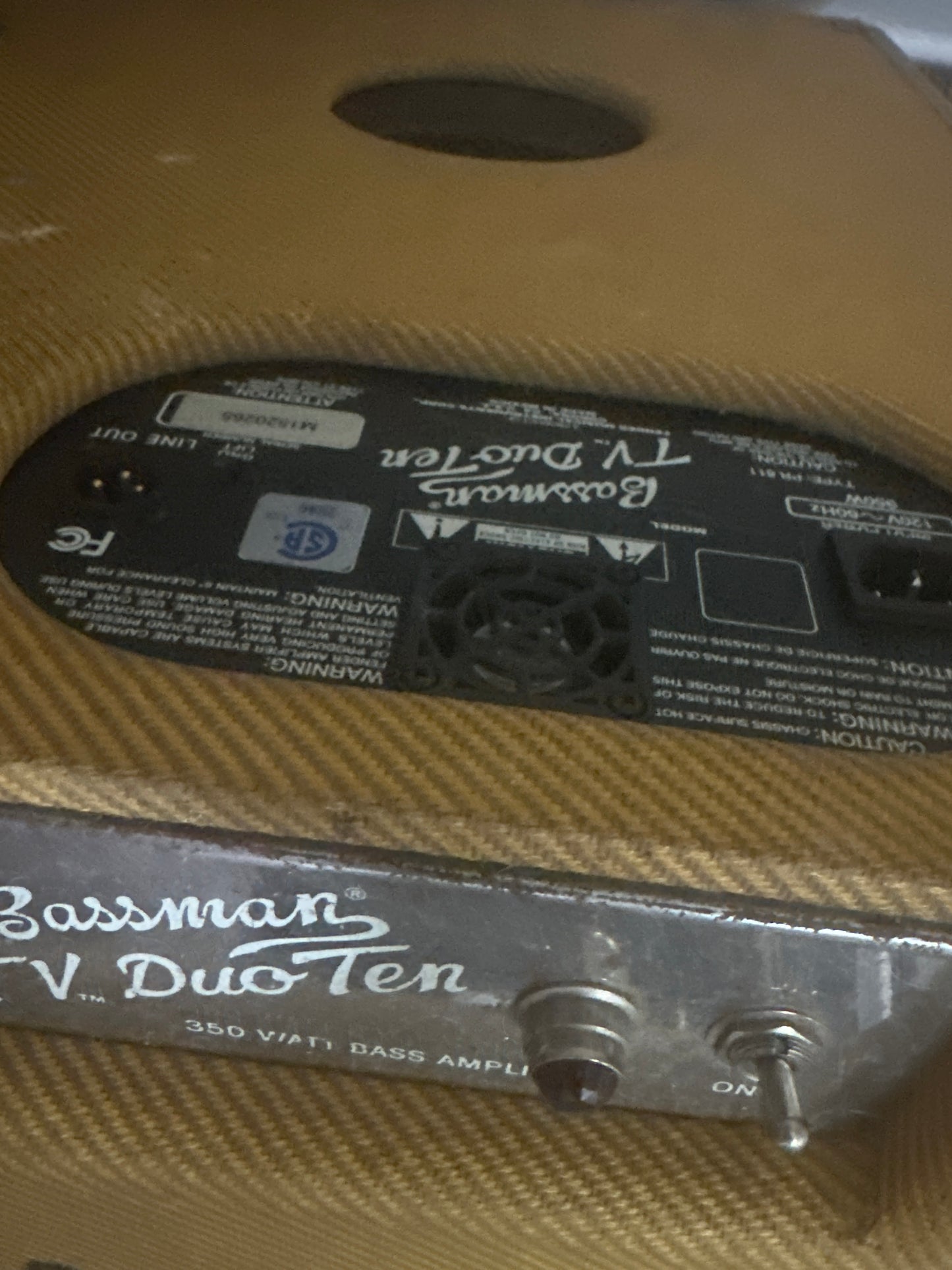 Fender bassman duo