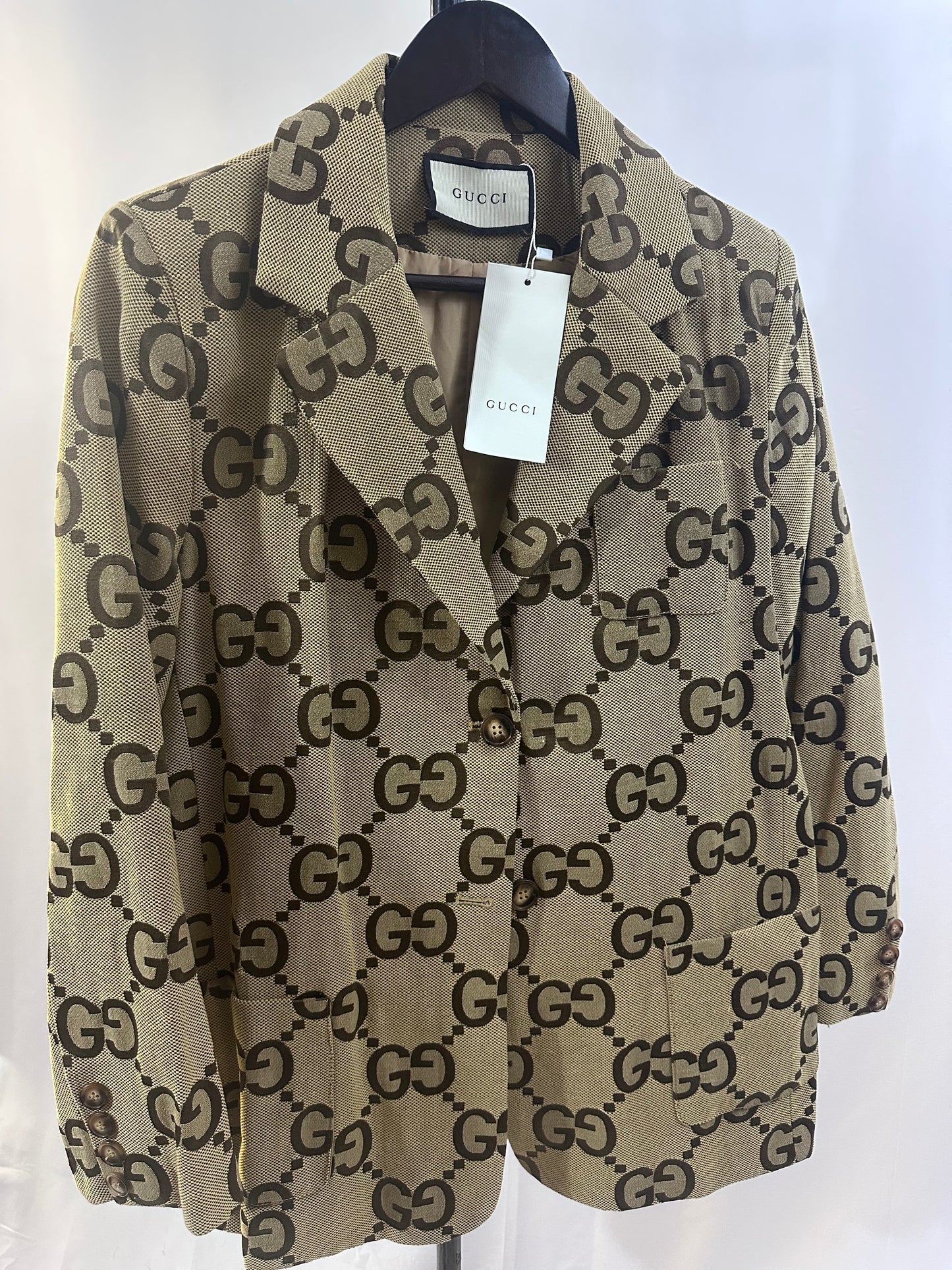 Full on Gucci suit