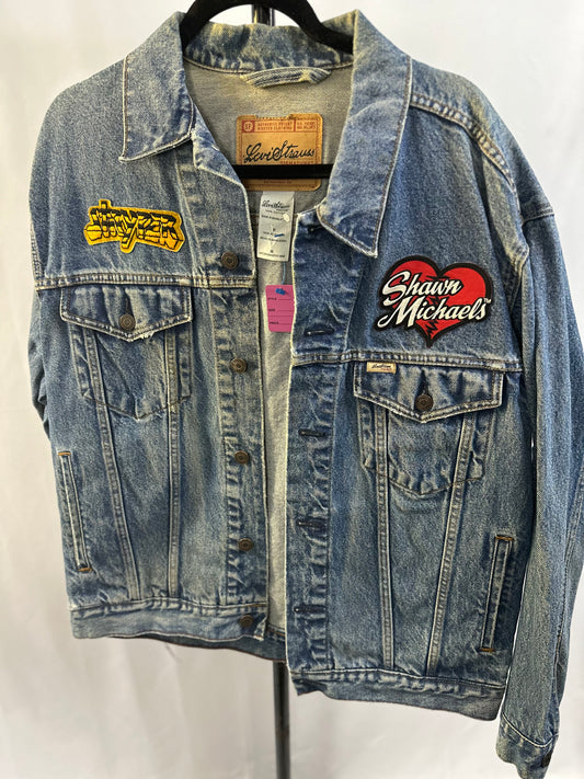 Levi’s patched trucker jacket