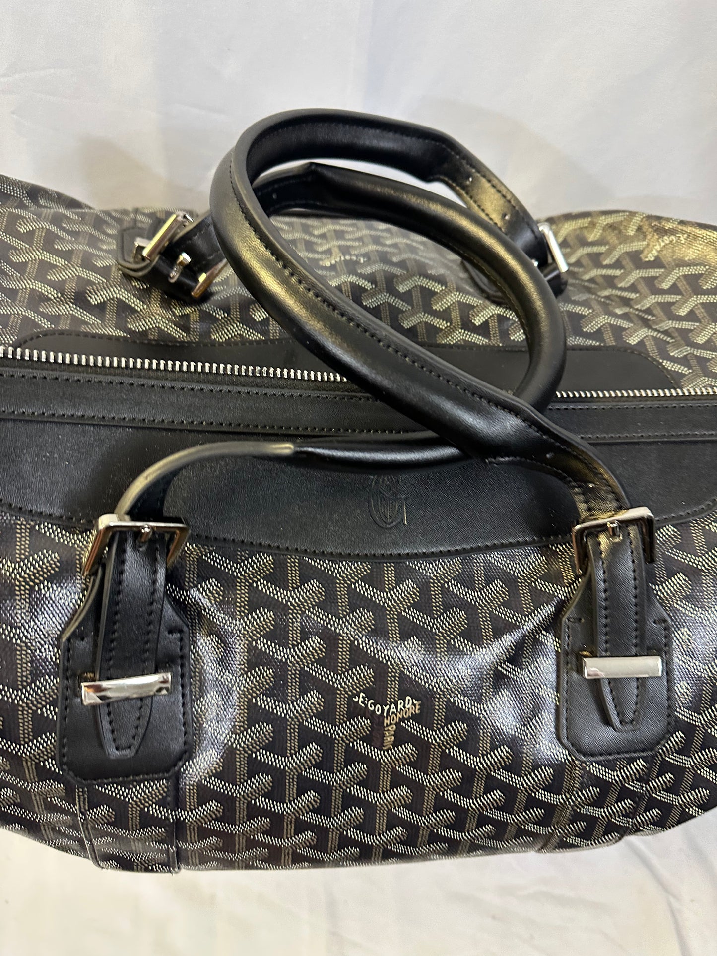 Goyard leather bag